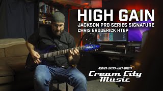 Video thumbnail for HIGH GAIN: Jackson Pro Series Chris Broderick HT6P Demo by Cream City Music