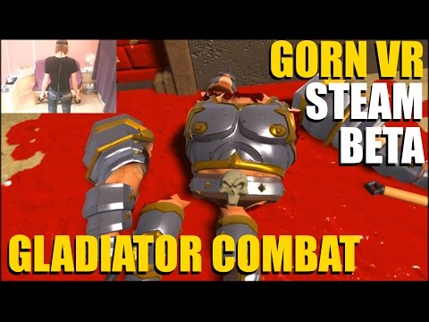 GORN VR NEW BETA UPDATE - Hexagon arena, weapon shopping, new weapons, stun mechanic, ripping limbs!