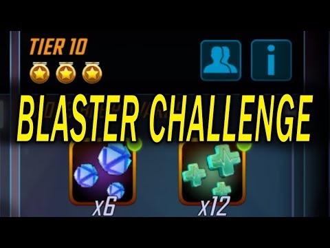 3 Star Tier 10 - VERY HARD - Blaster Challenge - Catalysts of Change - MARVEL Strike Force - MSF