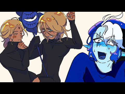 What's Under His Robe?! 😏┃Pure Vanilla x Shadow Milk (ShadowVanilla)┃Cookie Run Kingdom Comic Dub