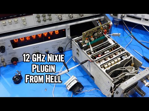 HP 5245L Nixie Counter - Part 6: HP 5255A 12.4 GHz Plugin Repair