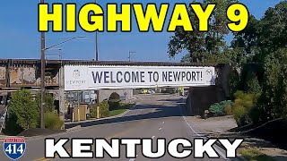 Alexandria to Newport, Kentucky Route 9 North