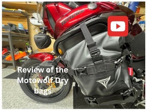 Review of the Motowolf Dry bags by Temu