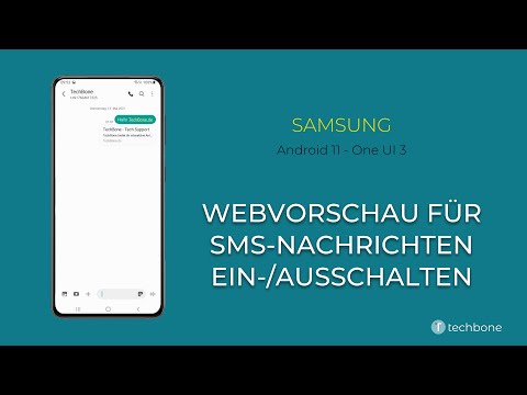 Webvorschau für SMS-Nachrichten - Samsung [Android 11 - One UI 3]
