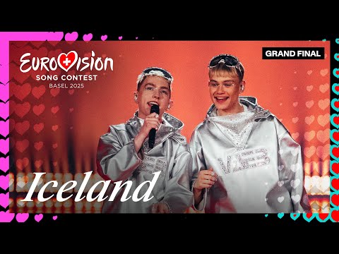 VÆB - RÓA (LIVE) | Iceland 🇮🇸 | Grand Final | Eurovision 2025