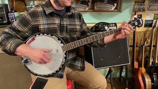 Video thumbnail for 2012 Washburn B9 resonator 5-string banjo by Jake Wildwood & Co