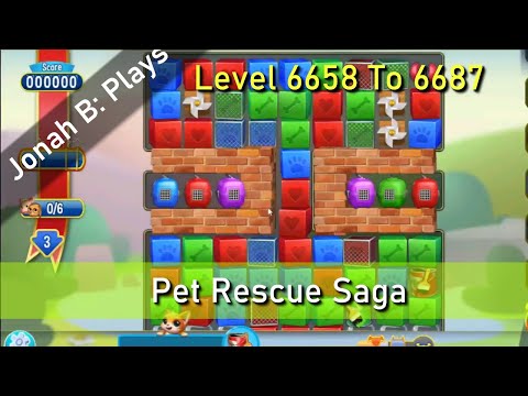 Pet Rescue Saga Level 6658 To 6687