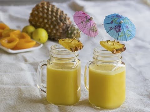 Pineapple Tonga/ Delicious Drinks/ Non-alcoholic Cocktail recipes