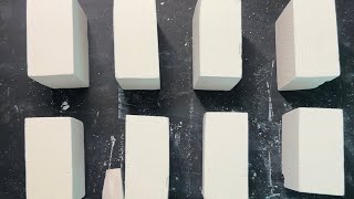 Download lagu 8 Blocks Fresh White Chalk Crushing ASMR | Oddly Satisfying Crispy Crunch Sounds mp3