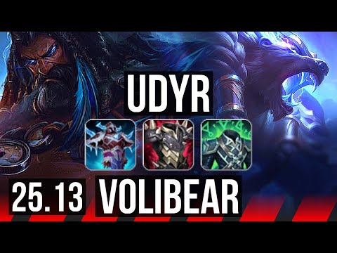 UDYR vs VOLIBEAR (TOP) | 3/3/13 | KR Master | 25.13