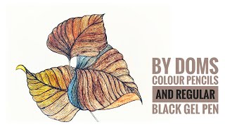 Pippala / Peepul / Peepal / pipal tree | Easy drawing for Beginners | Art by Priya