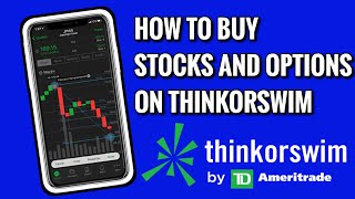 How to Buy And Sell Options and Stocks On Thinkorswim Mobile App - Thinkorswim Tutorial