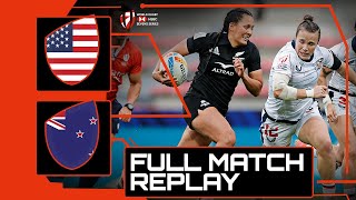 Women's Cup Final 🏆 | USA v New Zealand | HSBC France Sevens Rugby