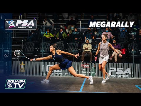 "That was a KILLER rally... killer" - El Hammay v Gilis - Squash MegaRally