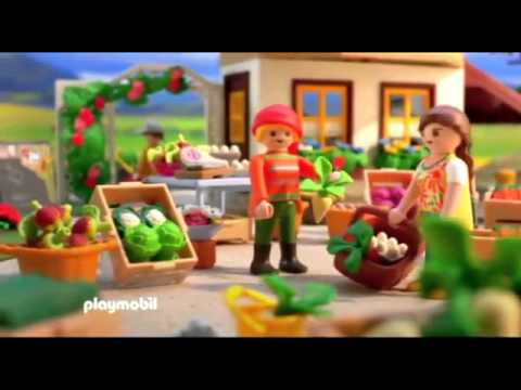 Playmobil Granja moderna en Eurekakids