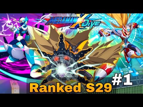 [Mega Man X DiVE] Season 29 Ranked Match #1 | Bass GS - ViA - DiVE Zero | Road To GA (Main Acc)