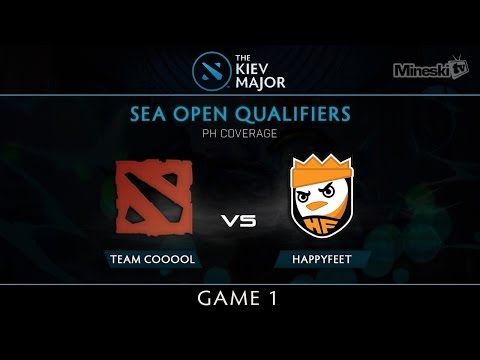 Team Cooool vs HappyFeet | Kiev Major Open Qualifier | Group Stage | Best of 1 | Game 1
