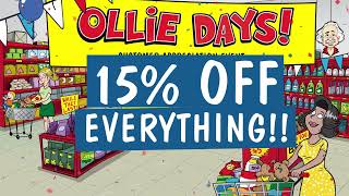 Ollie Days 2022 - The Cheap Just Got CHEAPER! 🎉