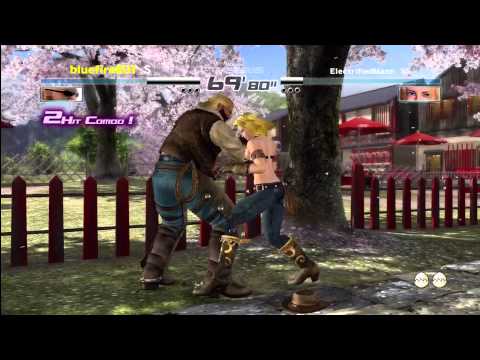 Dead or Alive 4: Online match  Tina (ElectrifiedMann) Vs Bass (Bluefire5O1)