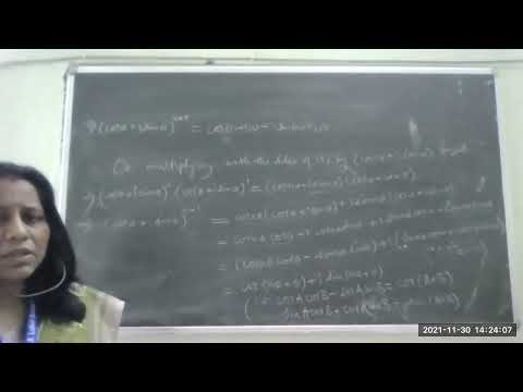B  Sc  I: Mathematics Paper: Algebra & Trigonometry: Unit 1: Complex Numbers: Lecture 4