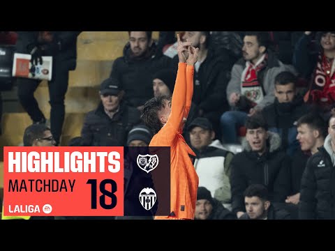Resumen de Rayo Vallecano vs Valencia Matchday 18