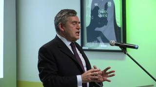 Gordon Brown at Mumsnet 10th birthday party