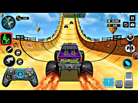 Monster Truck Ultimate Races 🚛🔥 Crazy Stunts & Impossible Tracks Gameplay