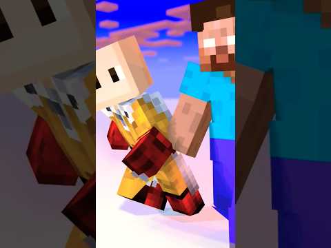 Herobrine vs One Punch Man - EPIC Minecraft Chase!