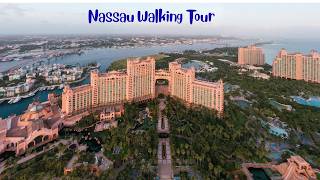 Walking Tour of Nassau, Bahamas | Exploring Downtown & Cruise Port Area 🇧🇸✨