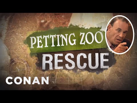 Introducing "Petting Zoo Rescue" | CONAN on TBS