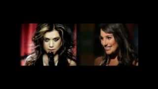 Lea Michele (Rachel Berry from Glee) and Kelly Clarkson - Cry