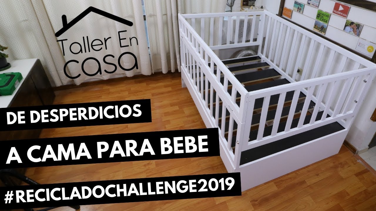 Cómo HACER CAMA CUNA para bebes 😍 [EN CASA]