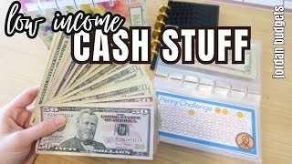 LOW INCOME CASH STUFFING | SINGLE MOM CASH STUFFING | SHARING SOMETHING NEW..