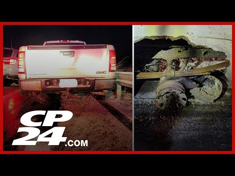 Driver of truck with only three wheels facing impaired driving charge