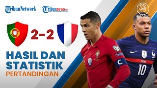 Highlight & Hasil Pertandingan Euro 2020 Portugal 2-2 Prancis, CR7 Selamatkan Selecao Das Quinas
