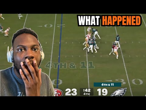 Reacting to Eagles vs 49ers 2025 Wild Card NFL Playoffs | How Did The Eagles Blow This One?