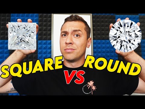 Round vs Princess Cut Diamonds | The Ultimate Buying Guide!