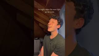 Talking to the moooooonnn✨ #gregoryfontana #talkingtothemoon #brunomars