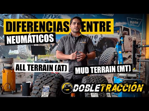 Differences between All Terrain (AT) and Mud Terrain (MT) Tires - characteristics, uses and prices