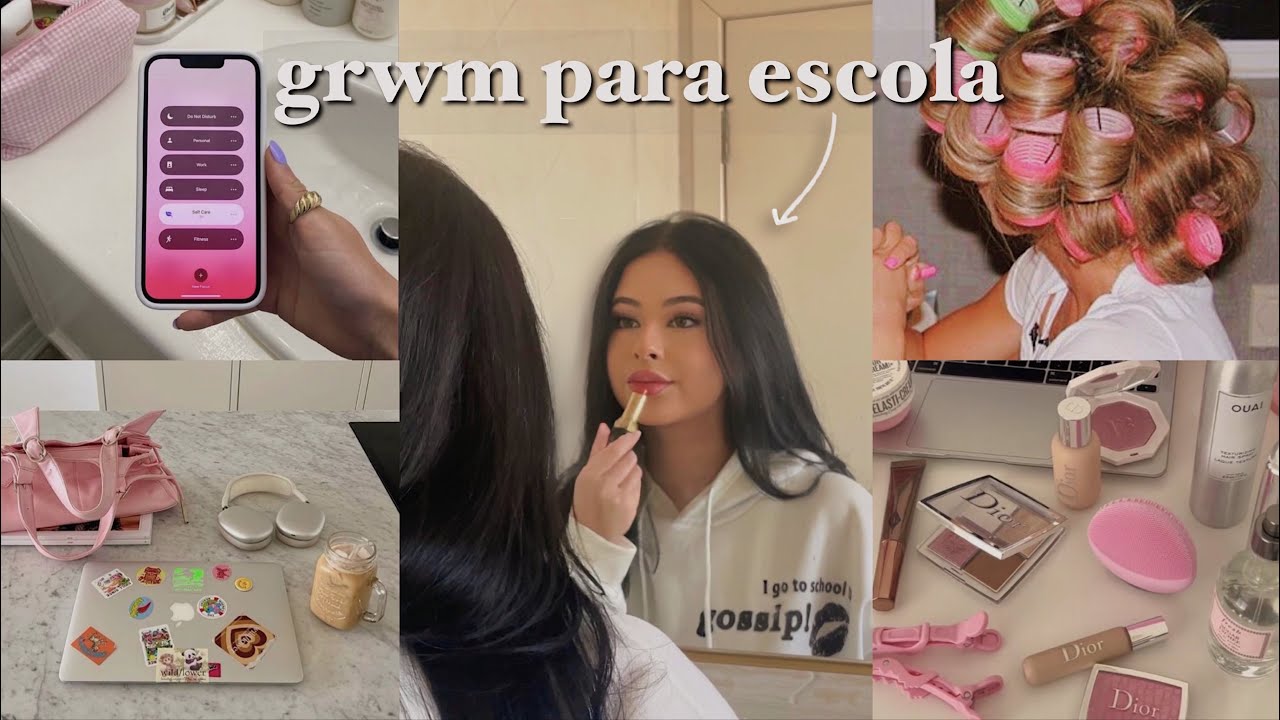 arrume se comigo para escola 💌