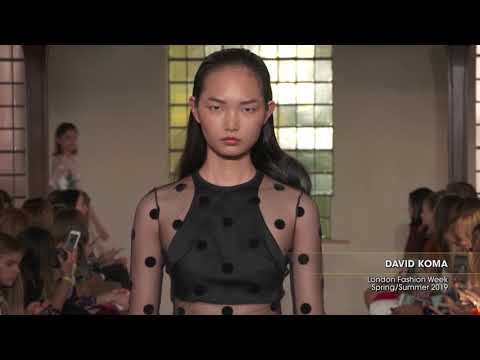 DAVID KOMA London Fashion Week Spring/Summer 2019