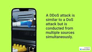 A DoS Denial of Service attack and a DDoS Distributed Denial of Service attack