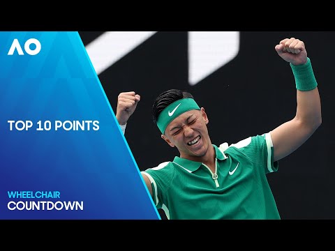 Top 10 Wheelchair Points of the Tournament | Australian Open 2024