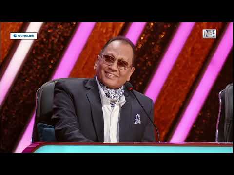 Yeti chokho yeti mitho diula timlai maaya.by rajesh pariyar on SA RE GA MA PA little champ stage###