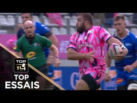 TOP Essais de la J20 – TOP 14 – Saison 2018/2019