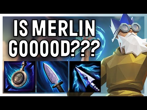 THIS IS THE MOST FUN MAGE TO PLAY IN SMITE - Merlin Mid Ranked Conquest