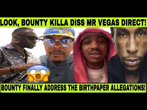 OMG! BOUNTY KILLA DISS MR VEGAS & DENY BREED UNDERAGE GIRL, BOUNTY SON ATT@CK KEVIN &THREATS SENT