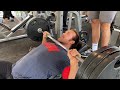Chest Day At Golds Venice | Current Training Program