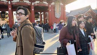 JAY ĐẾN TOKYO NHẬT BẢN KIẾM PHỐ ĐÈN ĐỎ ĐI THỬ CHO BIẾT ? - KHÁM PHÁ CHÙA ASAKUSA VÀ STREET FOOD