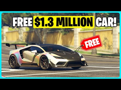 FREE $1.3 Million car in GTA 5 Online! (TAKES SECONDS)